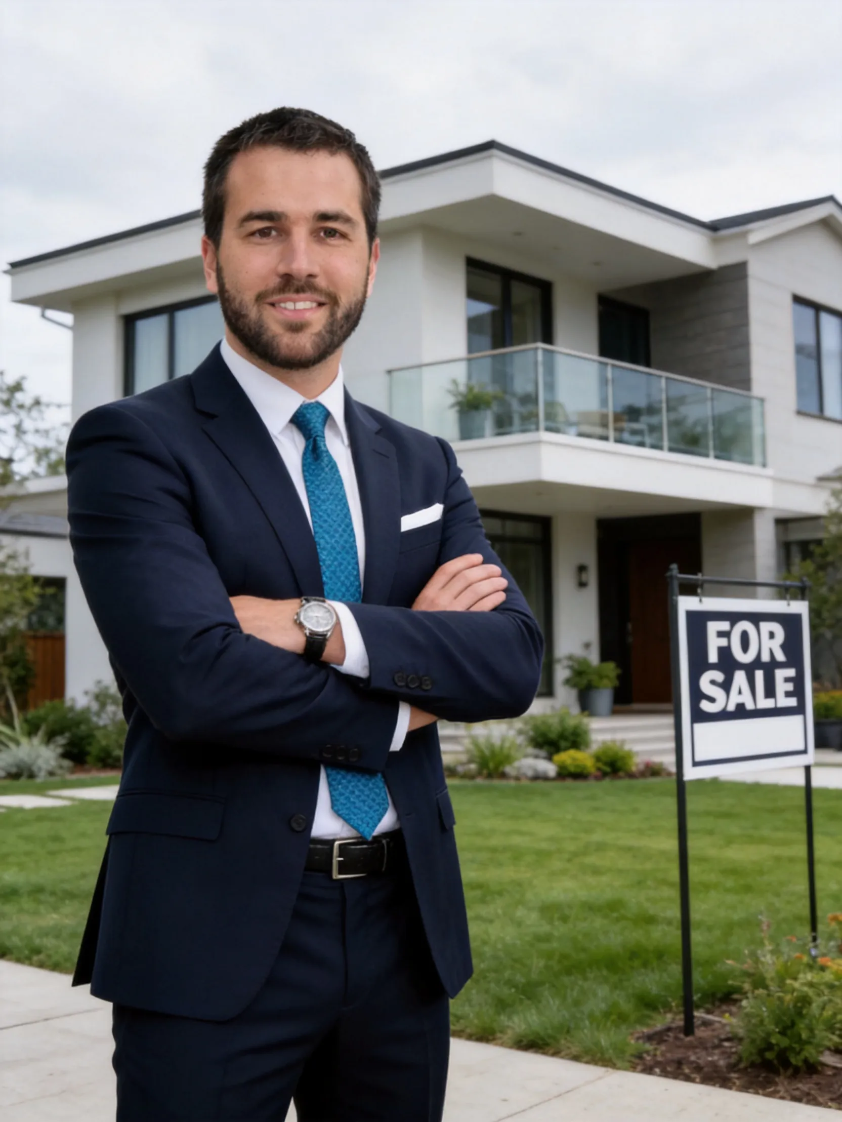 Realtor Outdoor Portrait