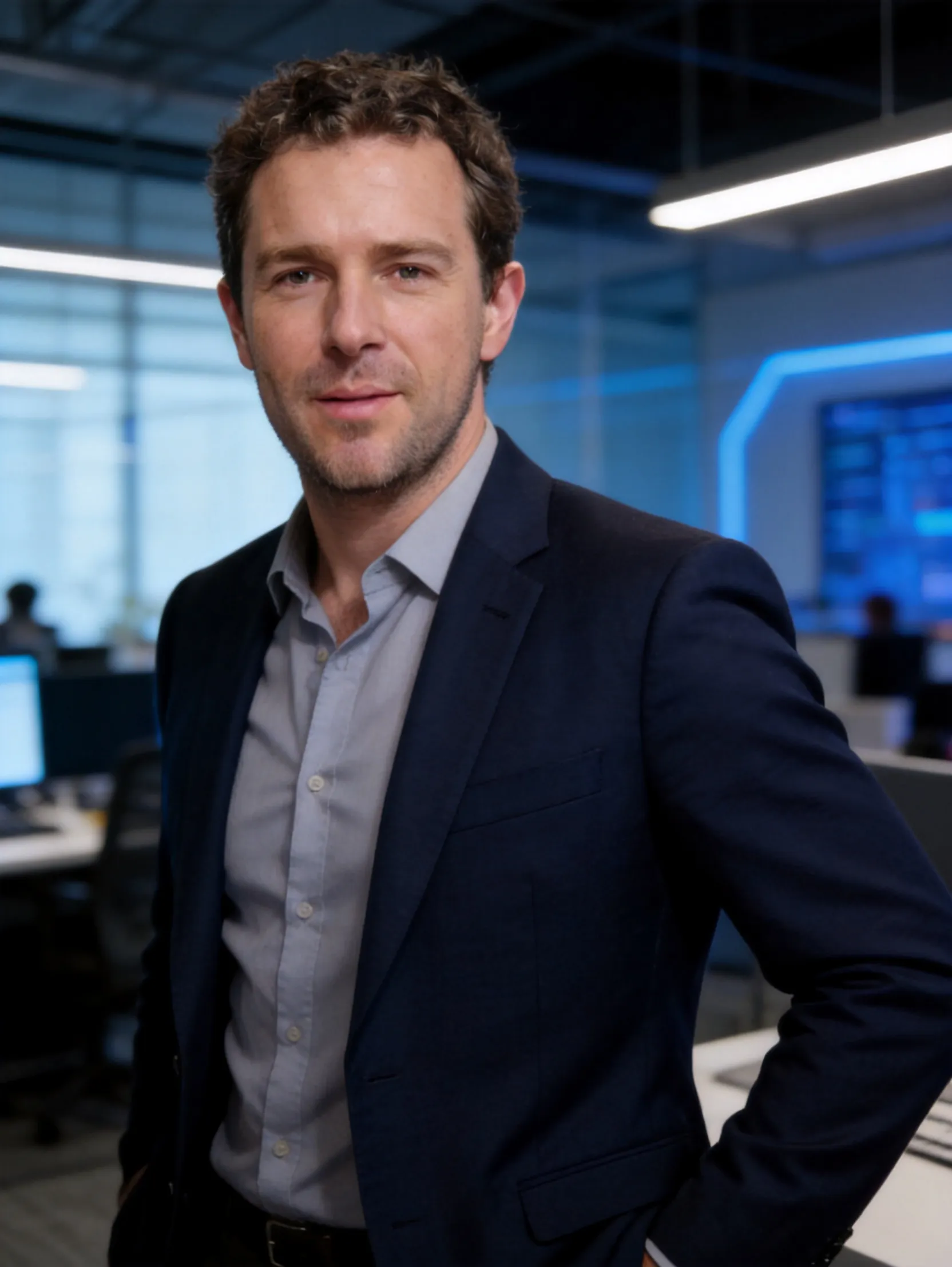 Senior Developer Corporate Executive Portrait 2 AI Photo