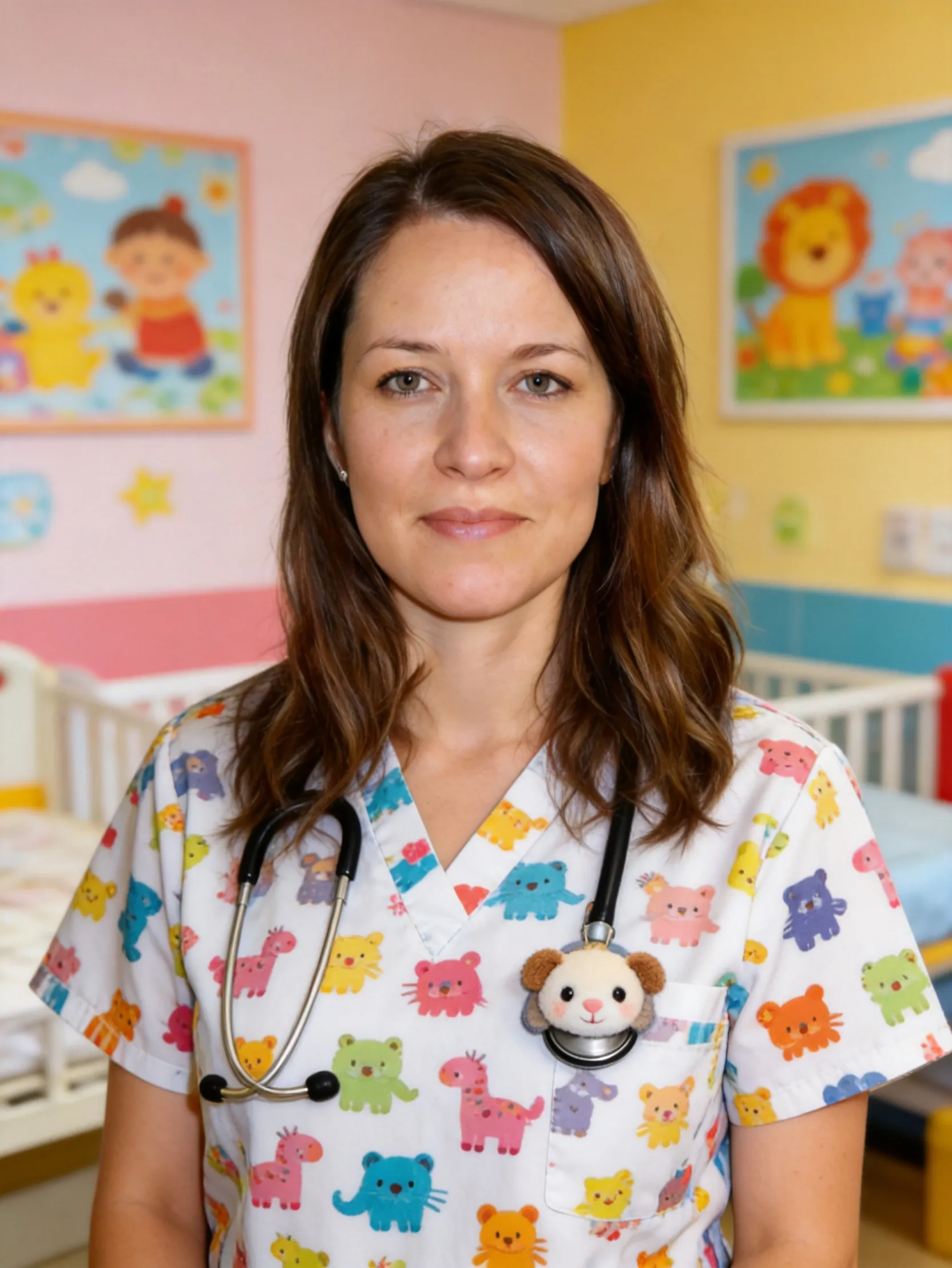 Pediatric Nurse AI Photo