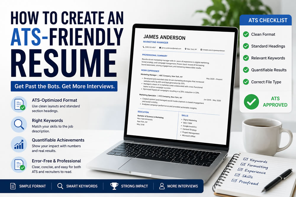 How to Create an ATS-Friendly Resume: A Complete Guide for 2026