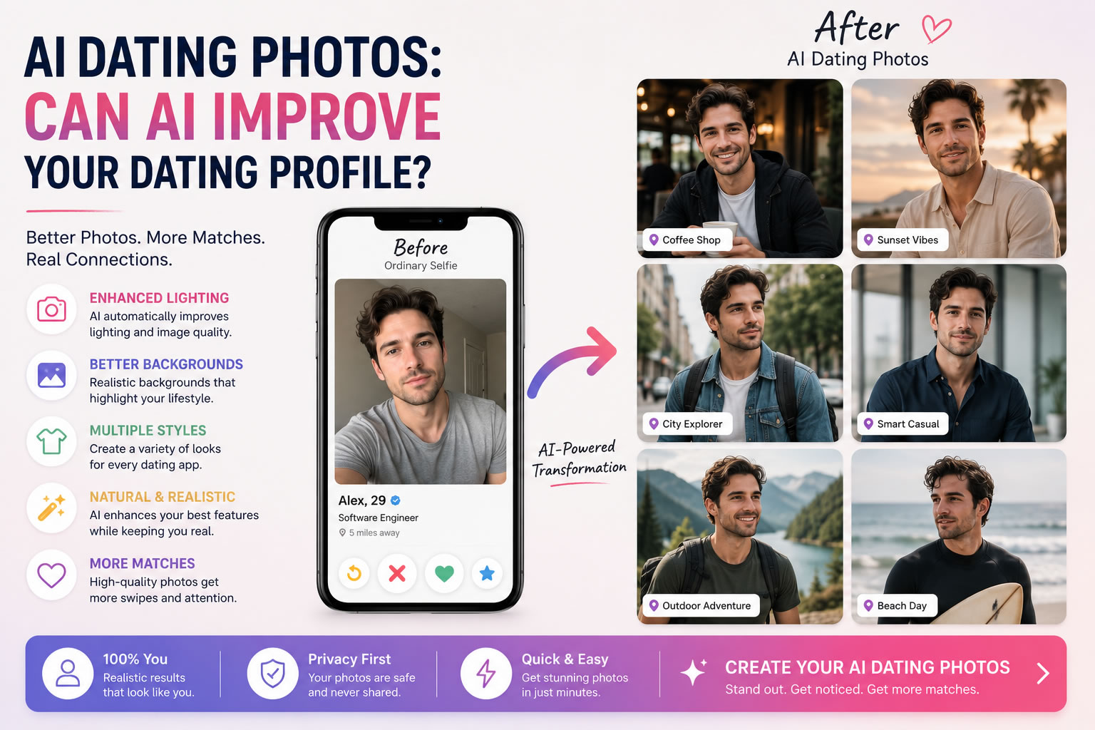 AI Dating Photos: Can AI Improve Your Dating Profile?